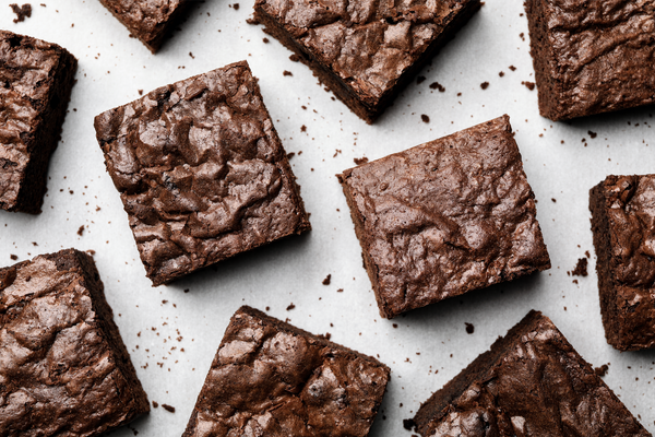 Easy Triple Chocolate Fudge Brownies by Foodalicious